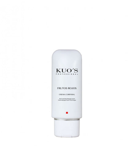 Frutos rojos. Crema de masaje corporal - KUO'S