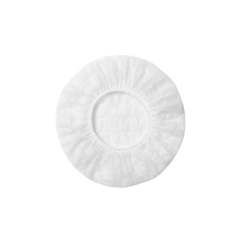 Kuo's Professional - Gorro Polipropileno Plegado Acordeón (Blanco)