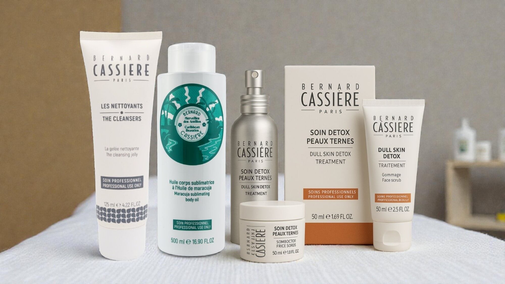 Productos de cabina de Bernard Cassiere