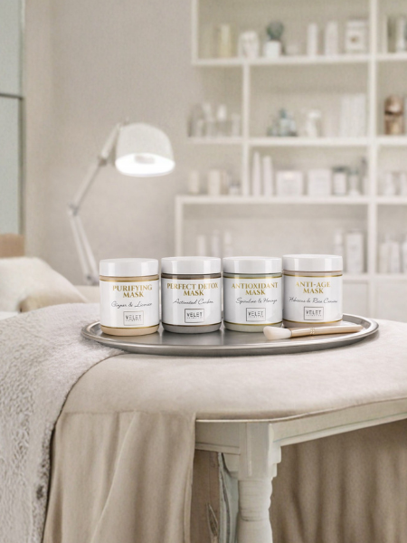 Mascarillas de Alginato profesionales de Velet Cosmetics