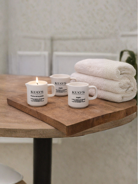 Velas de aceite caliente profesionales