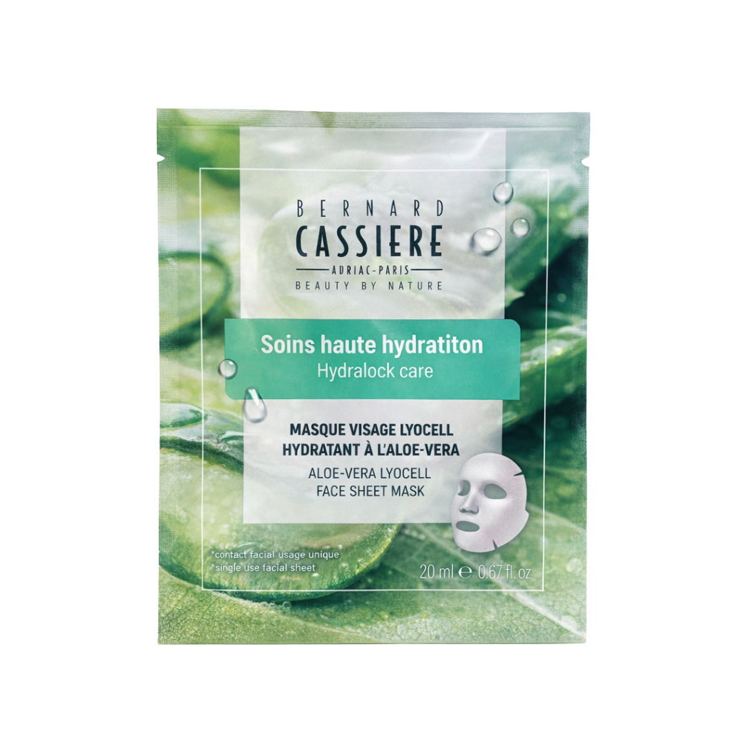 Aloe-Vera Lyocell Face Sheet Mask - Springwater de Bernard Cassiere thumbnail