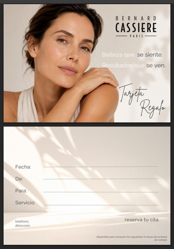 Tarjeta regalo basica Bernard Cassiere