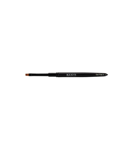 Kuo's Professional - Brush Black Sculpted Gel Flat Profesional