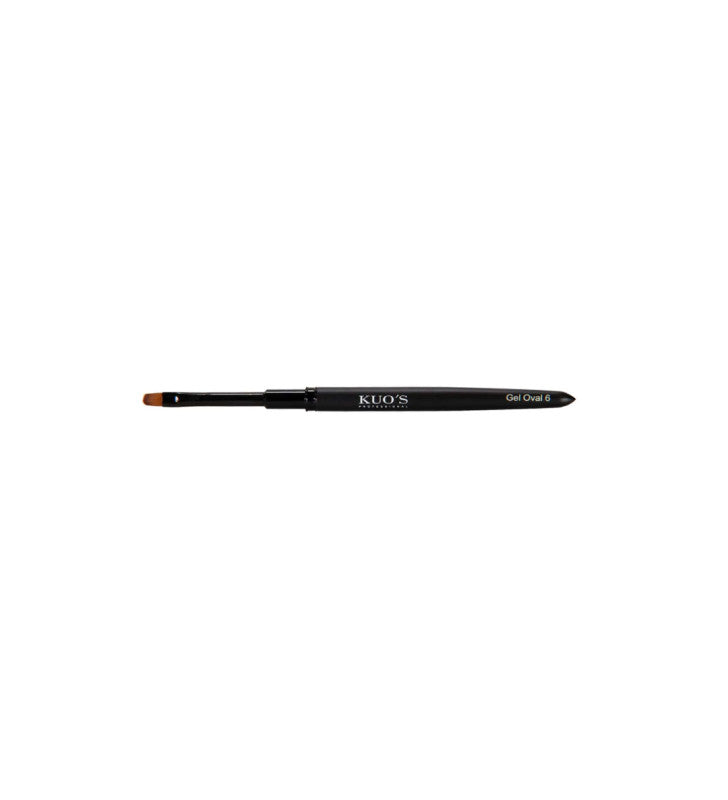 Kuo's Professional - Brush Black Sculpted Gel Oval Profesional___9524___1723923835
