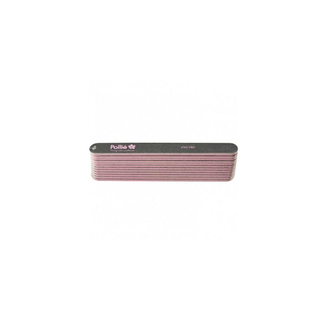 Pack 12 limas de uñas 100/180 Profesional de Pollié
