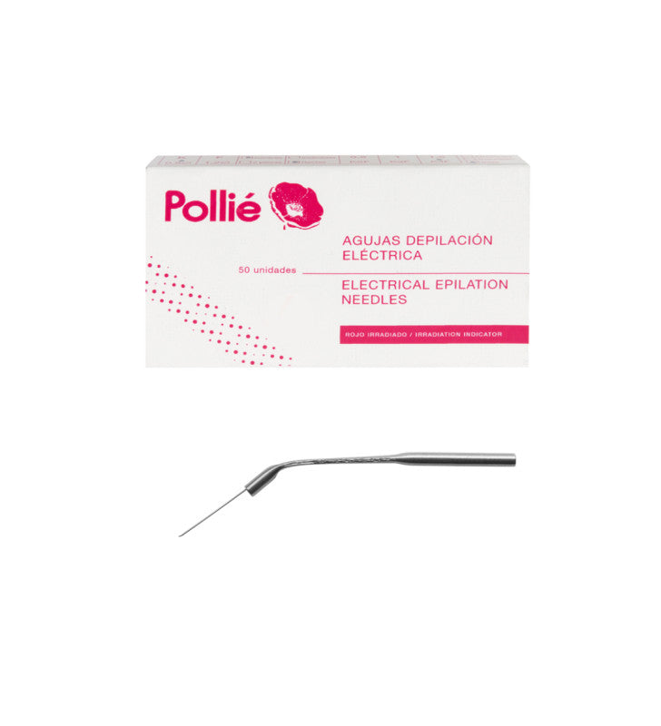 Pollié - Agujas depilación Inclinadas Profesional___9000___958224851