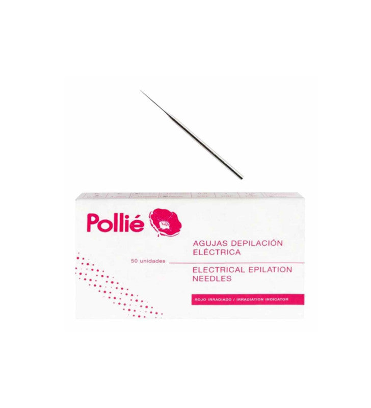 Pollié - Caja 50 agujas depilación cónicas Profesional___9032___1947409867