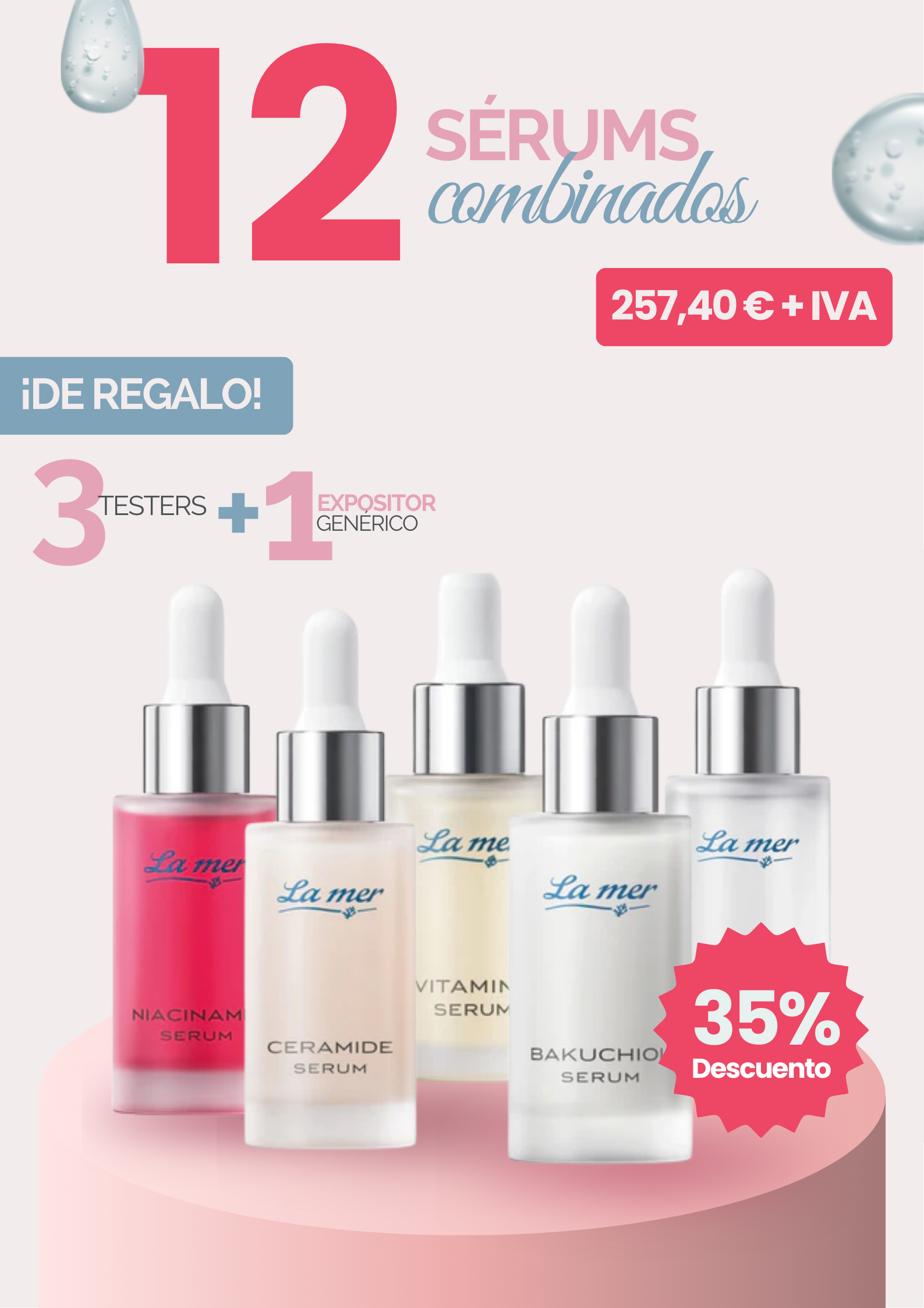 Promoción Serums Activos. 12 serums La mer thumbnail