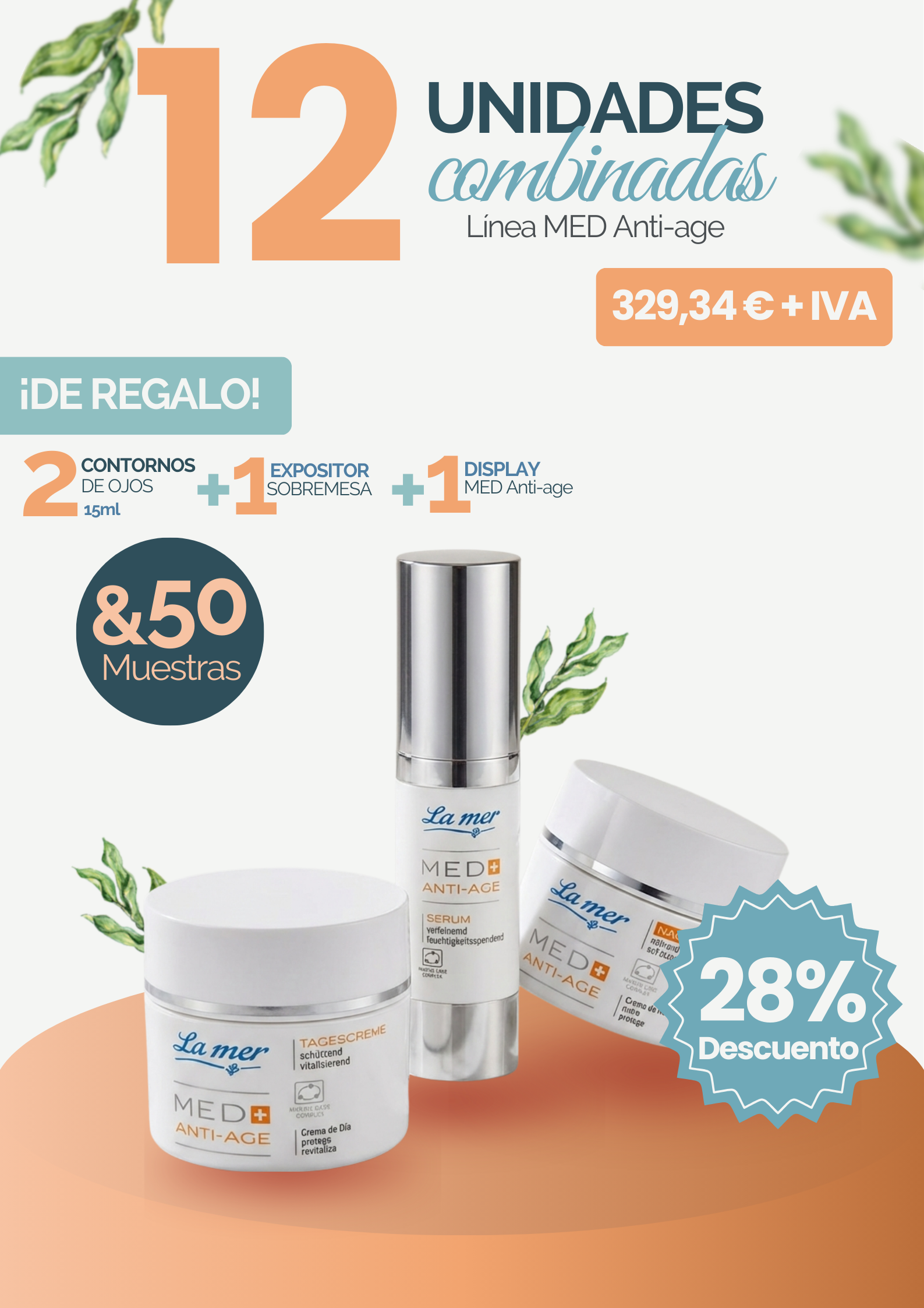 Promoción MED Anti-Age. 12 unidades de La mer thumbnail