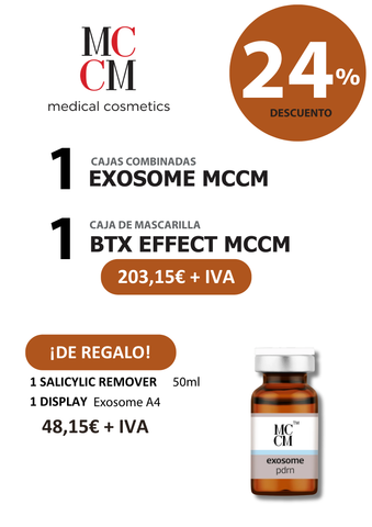 Promocion Exosomas SIN dermapen de MCCM Medical Cosmetics
