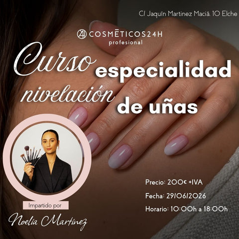 Reserva Curso Especialidad en Nivelación de Uñas