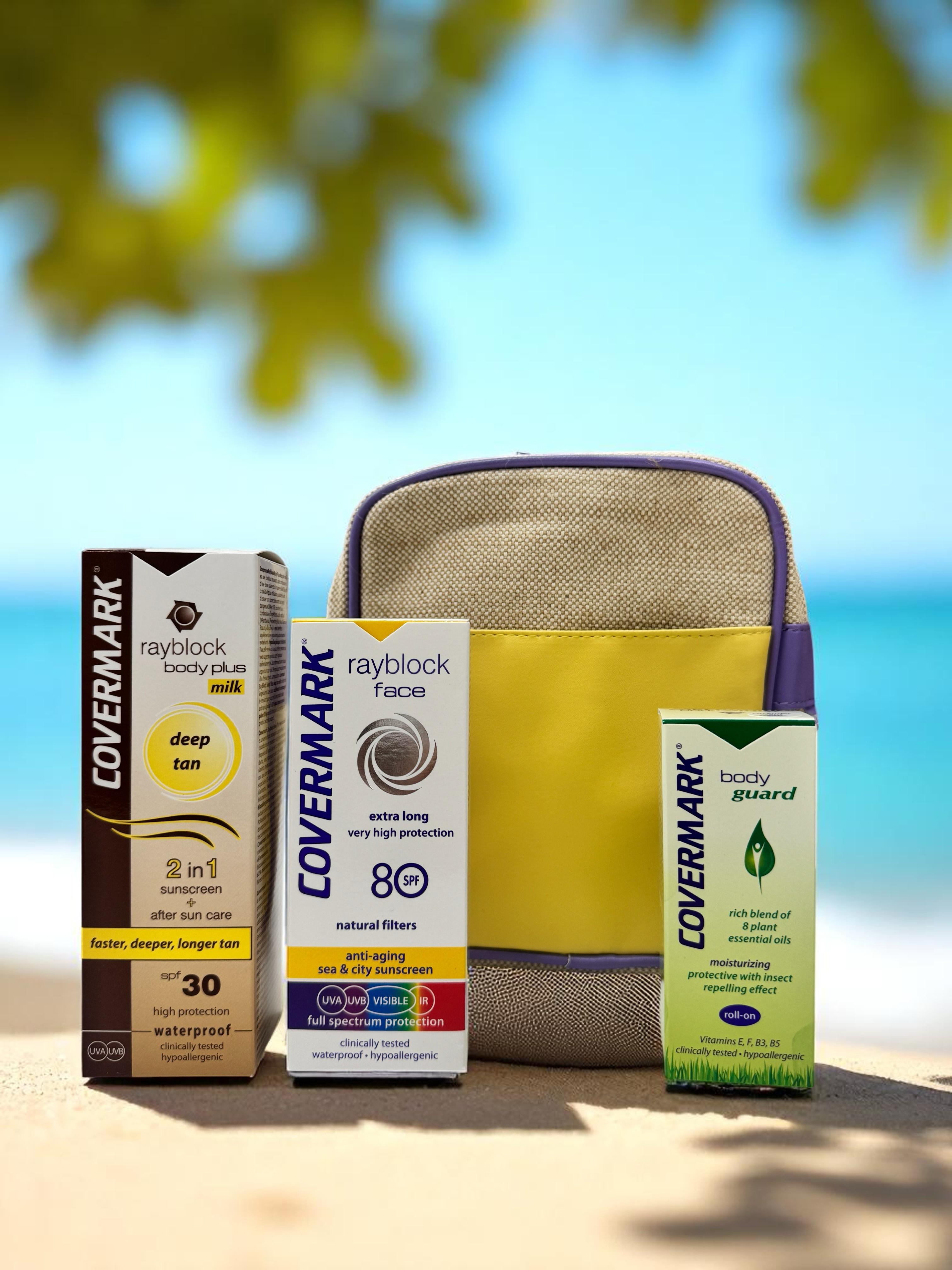 Covermark - Rayblock. Pack Body Plus Deep Tan Milk +  Face SPF80 thumbnail