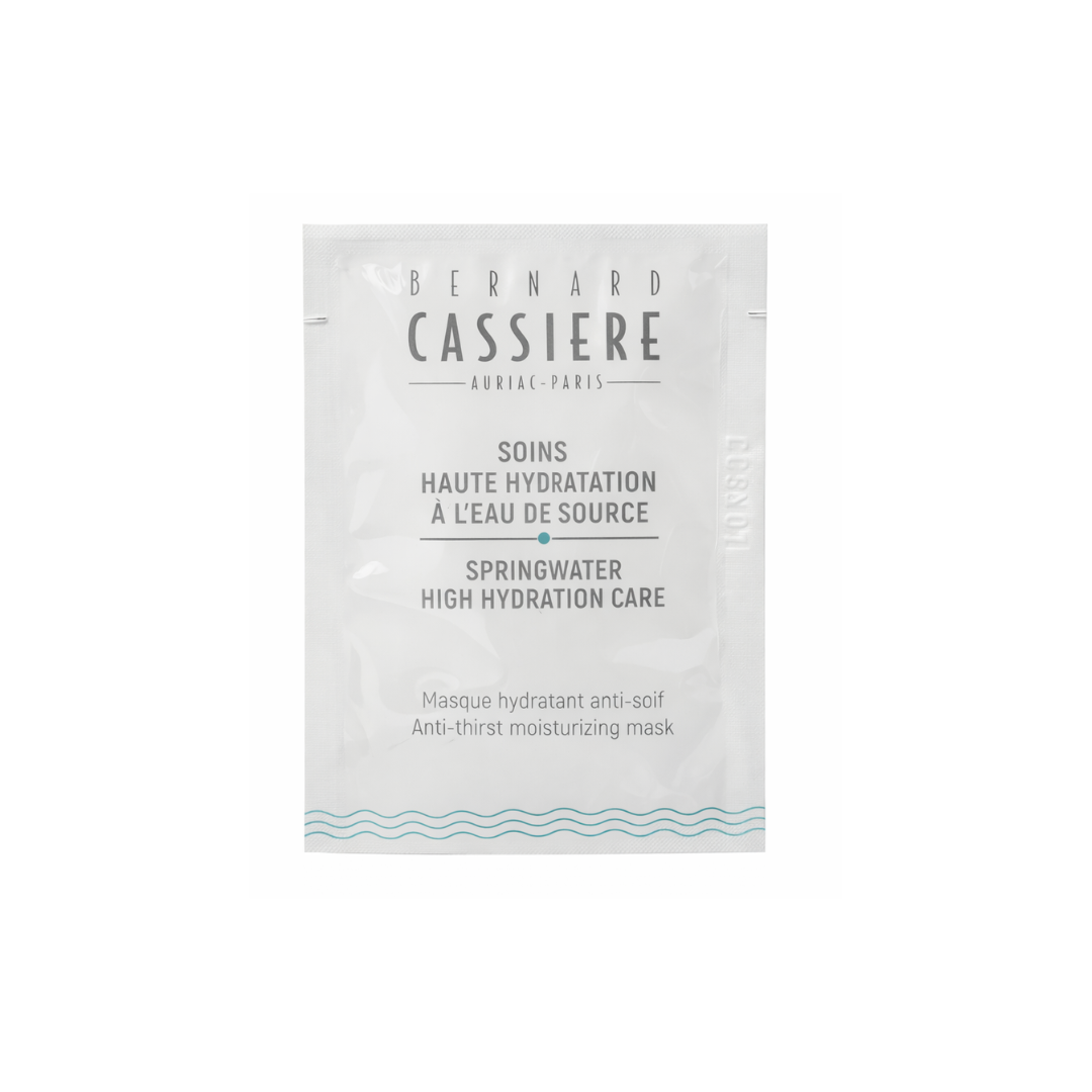 Sachet - Anti-thirst moisturizing mask - Springwater de Bernard Cassiere