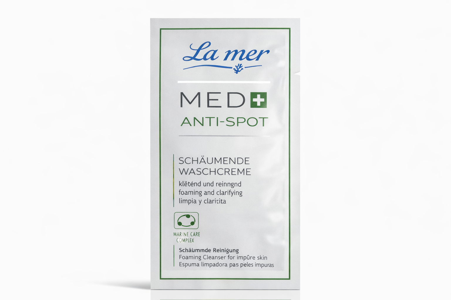 Sachet - Crema Limpiadora Espumosa (Sin perfume) - MED+Anti-Spot de La mer thumbnail