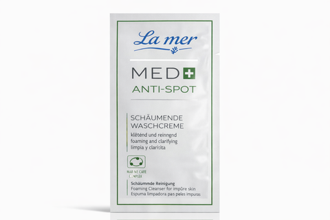 Sachet - Crema Limpiadora Espumosa (Sin perfume) - MED+Anti-Spot de La mer