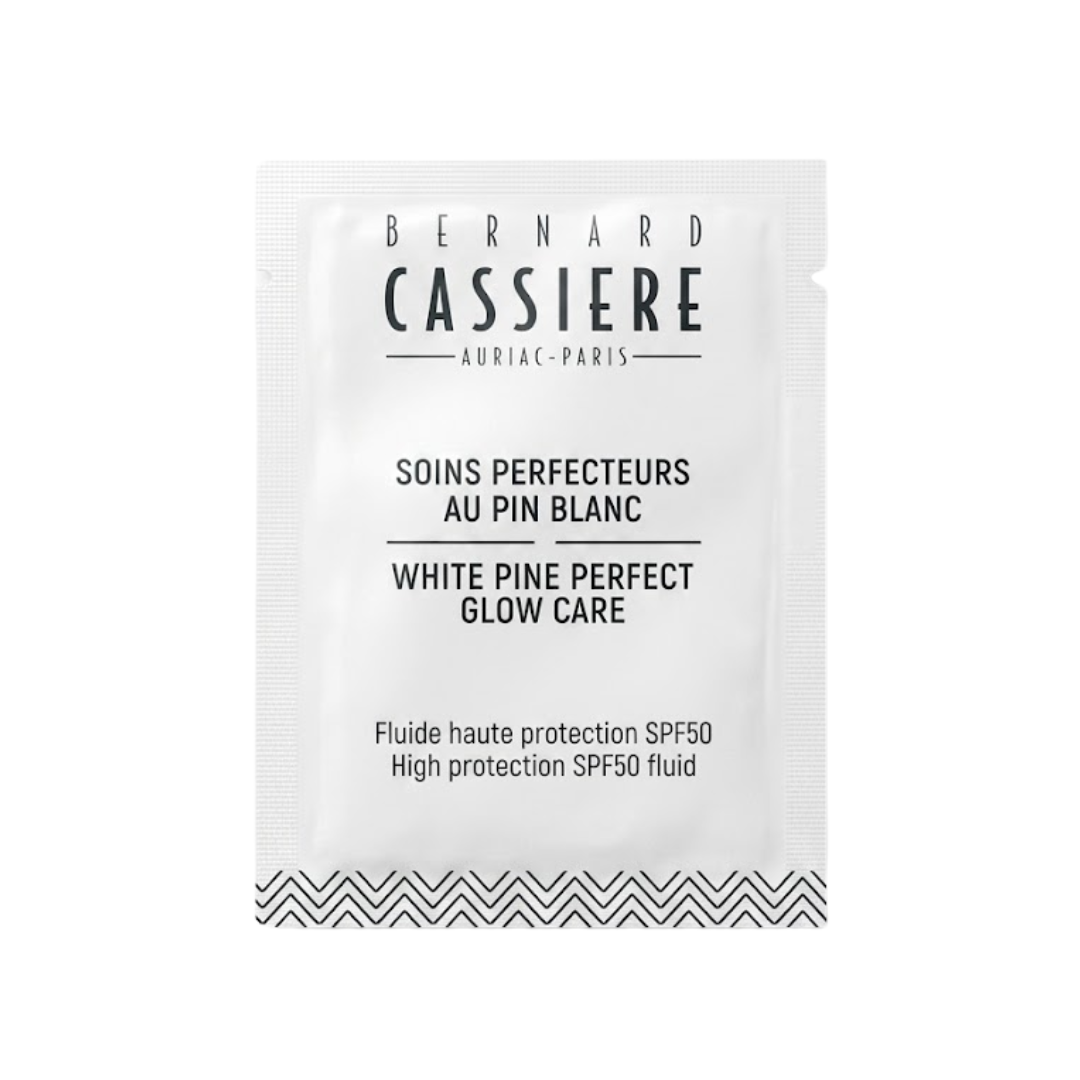 Sachet - High protection SPF50 fluid - White Pine Perfect Glow Care de Bernard Cassiere thumbnail