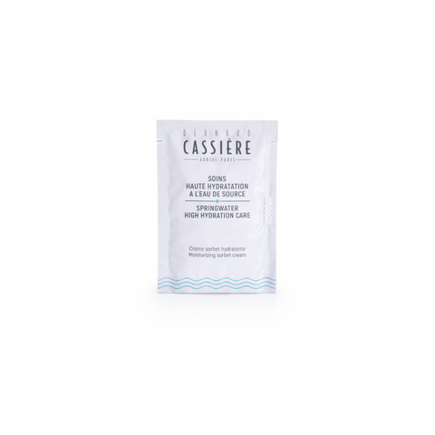Sachet - Moisturizing sorbet cream - Springwater de Bernard Cassiere