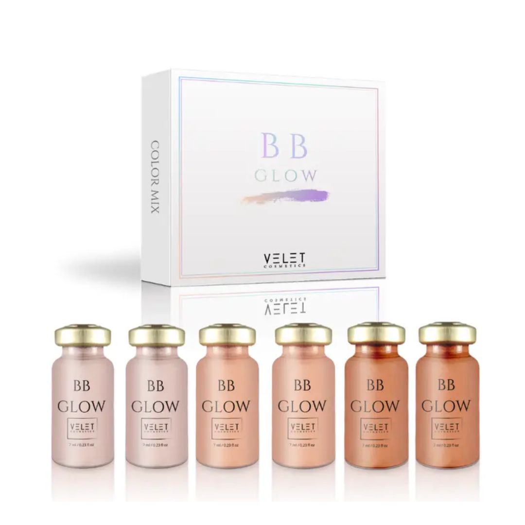 BB Glow Color Mix de Cabina de Velet Cosmetics