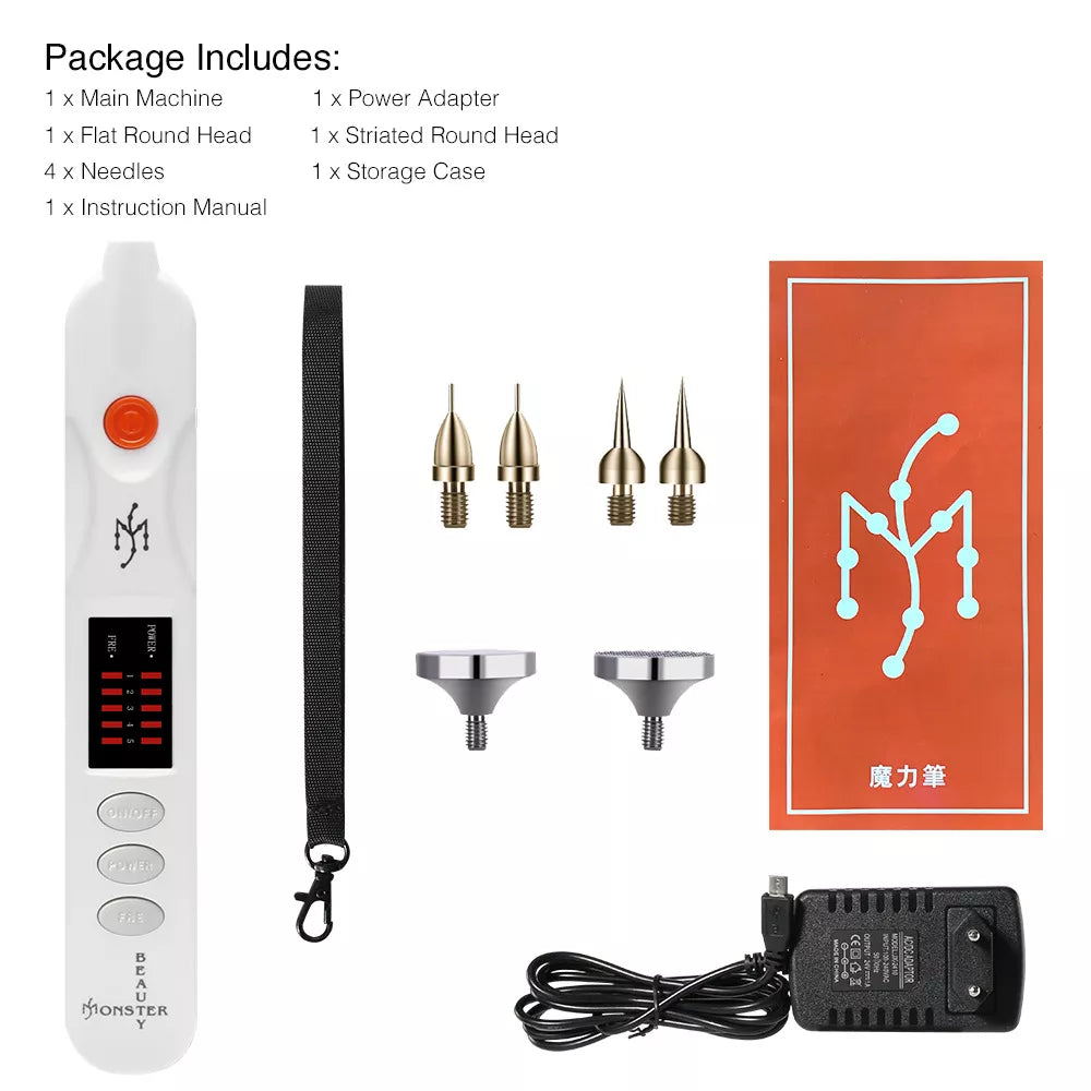 Plasma Pen RS A4E: accesorios ilustrados; dotación final pendiente de confirmar (detalle 12)