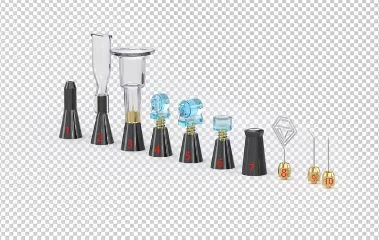 Plasma Fusión RS A4J: accesorios y aplicación ilustrativa; no sustituye un protocolo autorizado (detalle 11)