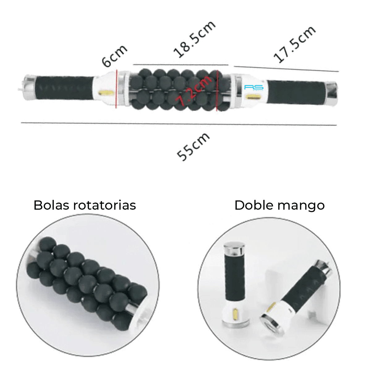 Microvibración de compresión con esferas RS B23: esquema o accesorio