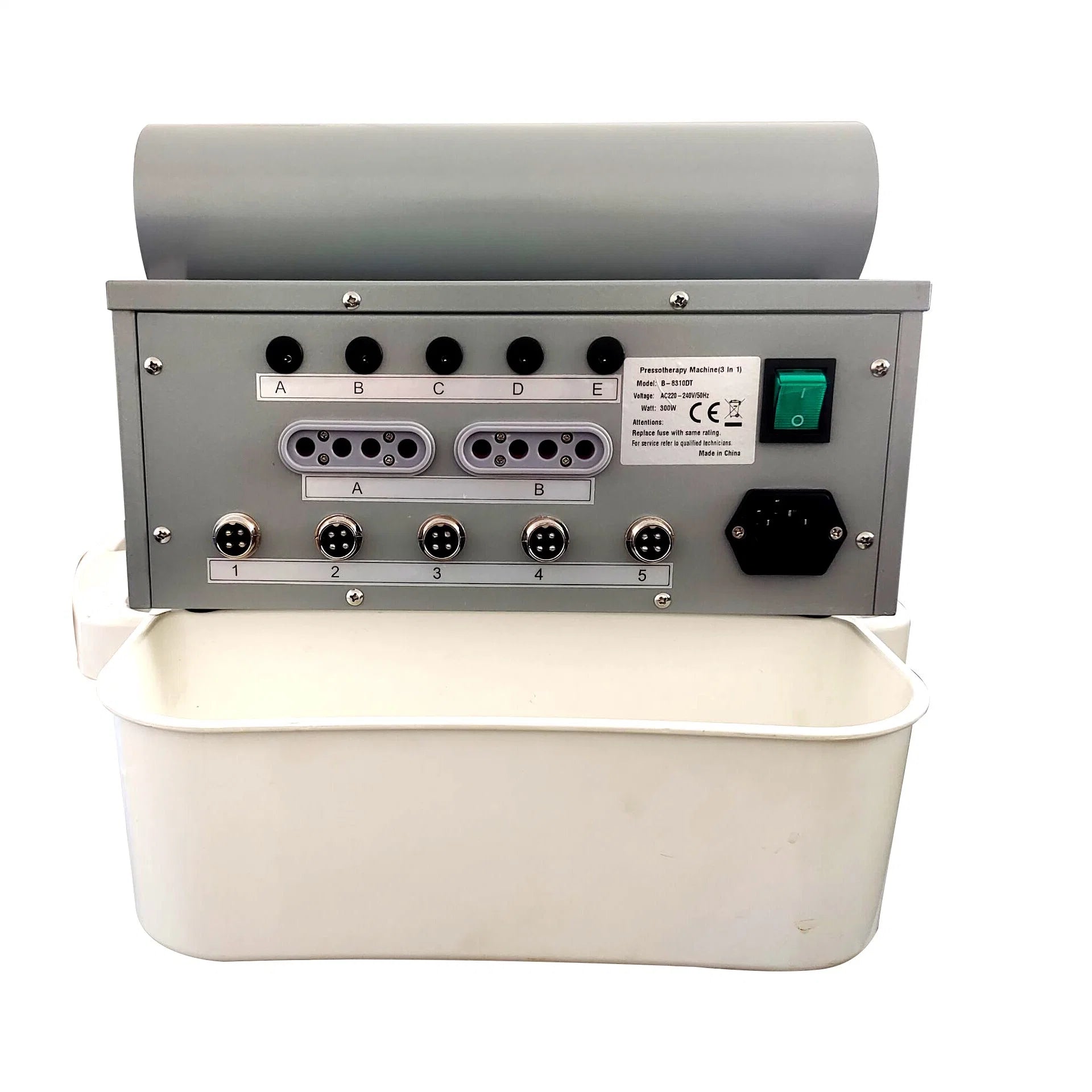 Presoterapia + Infrarrojos + Electroestimulación RS B8310DT: detalle del equipo