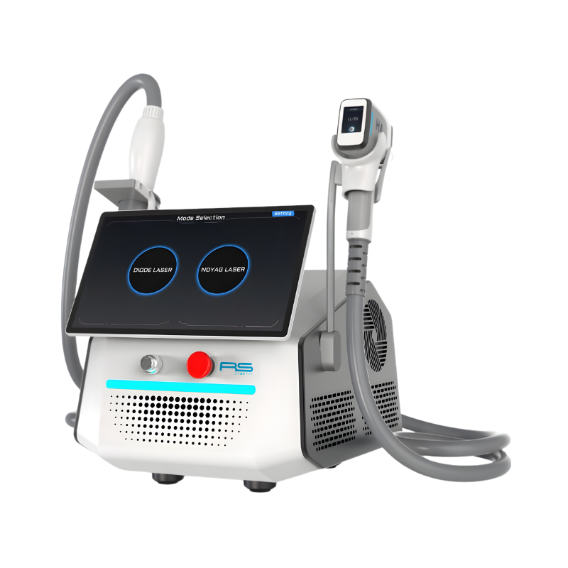 Láser de Diodo + ND YAG RS BM-105: vista lateral derecha