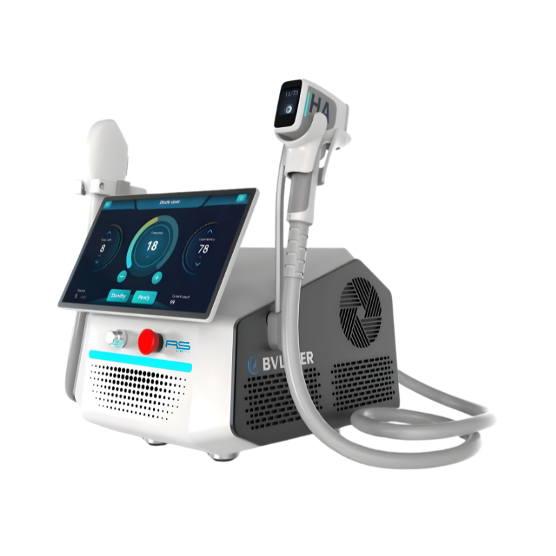 Láser de Diodo + Luz Pulsada IPL RS BM-289: vista lateral izquierda