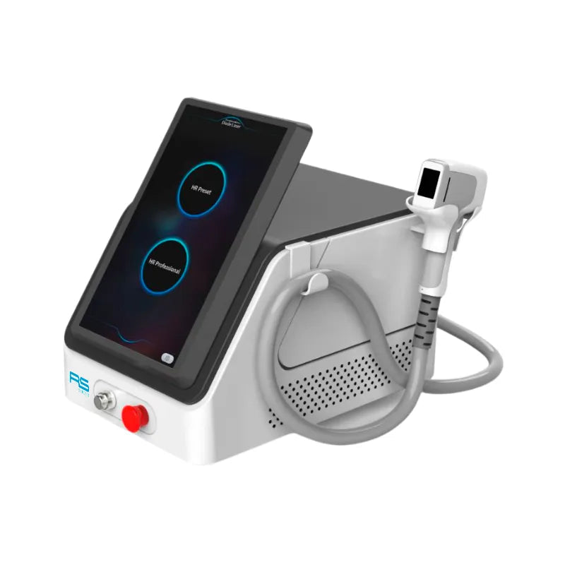 Láser Cuatrisoft Onda RS BM108 con cabezales intercambiables: detalle del equipo