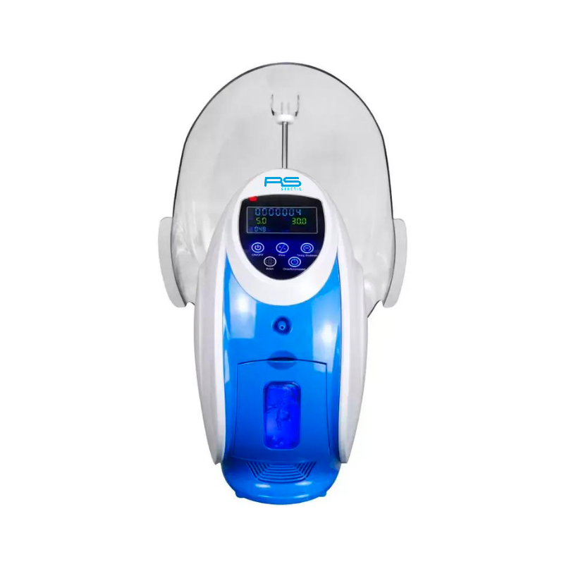 Equipo facial con cúpula F08: vista frontal