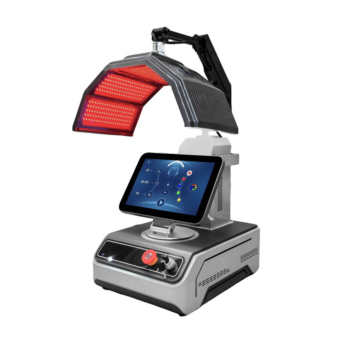 Fototerapia led F524: vista frontal
