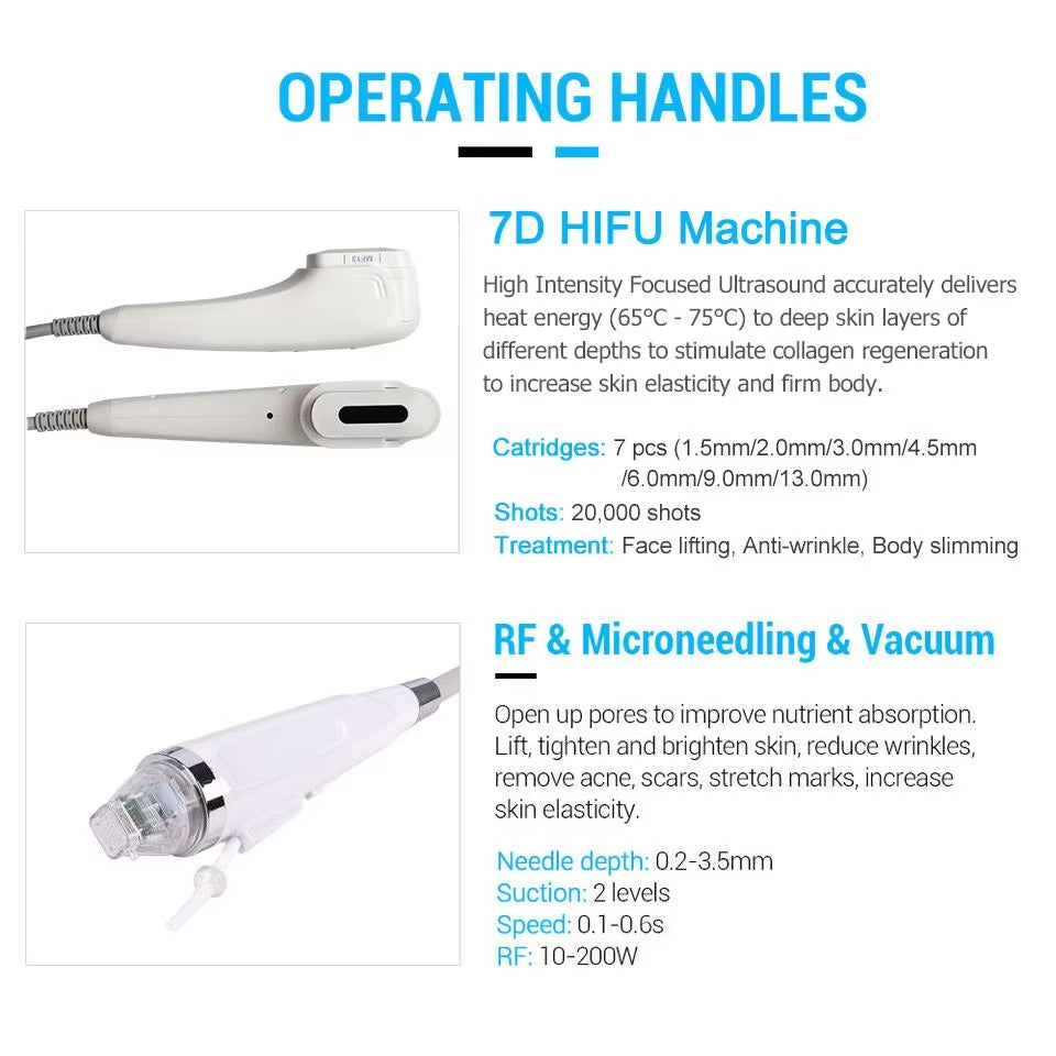 HIFU 7D + Liposonix + Radiofrecuencia Fraccionada RS F58: accesorios (detalle 14)