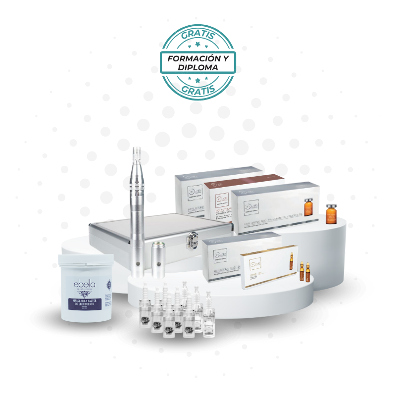 Kit de microneedling Kit Dermapen RS de acero inoxidable: vista general