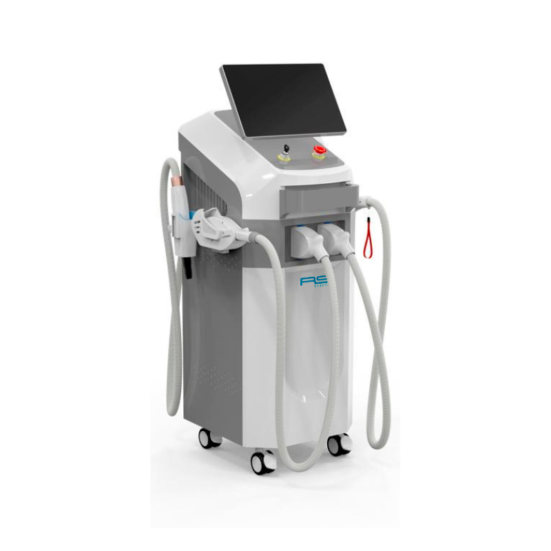 IPL SHR + Diodo Trionda + Picosegundos + RF Bipolar LY09: vista lateral derecha