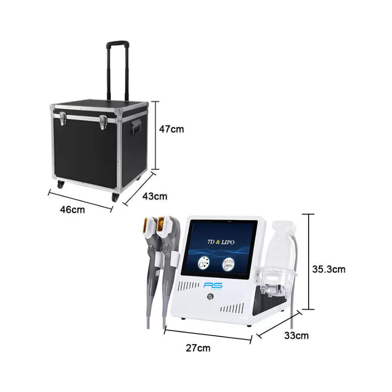 HIFU 7D + Liposonix RS M03: detalle del equipo