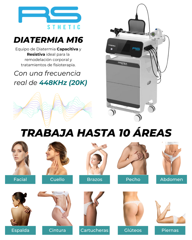 Diatermia Capacitiva y Resistiva RS M16: detalle del equipo (detalle 16)