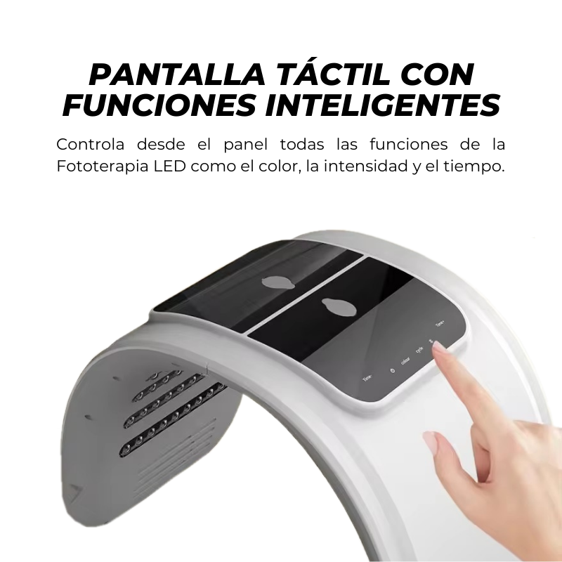Pantalla Fototerapia LED M59 — Vista del equipo, accesorio o material descriptivo del proveedor; uso comercial excluido en el manual disponible, pendiente de aclaración