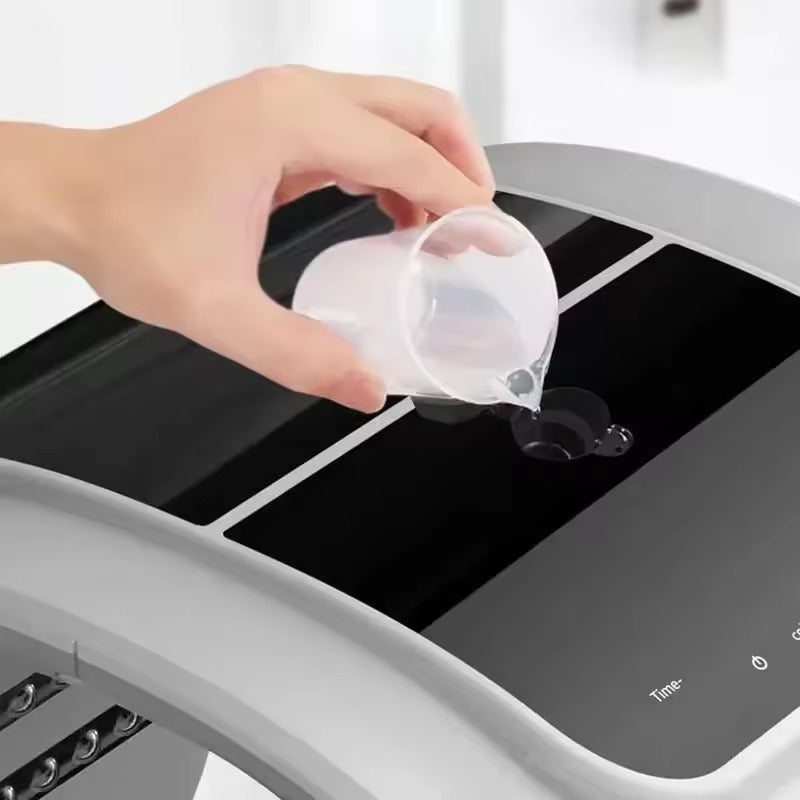 Pantalla Fototerapia LED M59 — Vista del equipo, accesorio o material descriptivo del proveedor; uso comercial excluido en el manual disponible, pendiente de aclaración