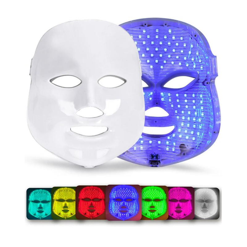 Máscara LED 7 Colores: detalle del equipo