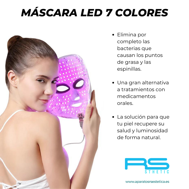 Máscara LED 7 Colores: detalle del equipo (detalle 9)