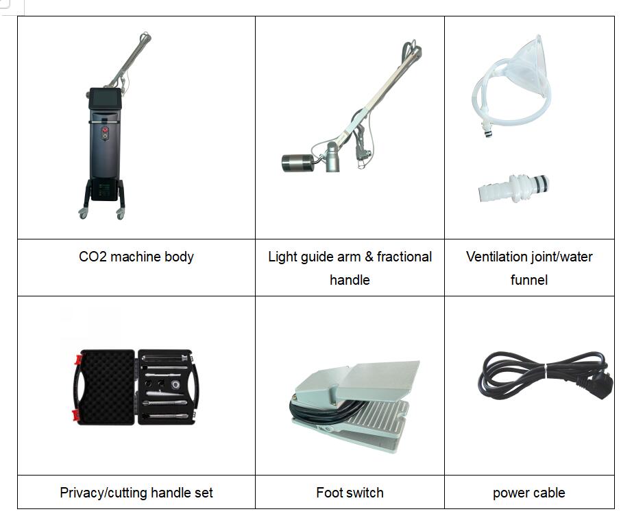 Láser Fraccionado CO₂ RS P16: accesorios (detalle 7)