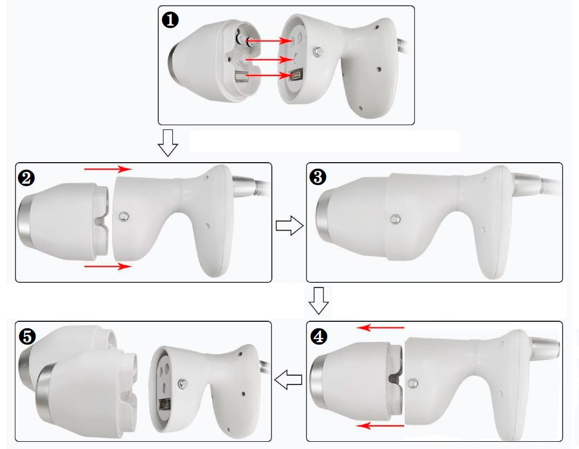 Frozen HIFU RS P23: pantallas muestran controles, no una pauta individual (detalle 23)