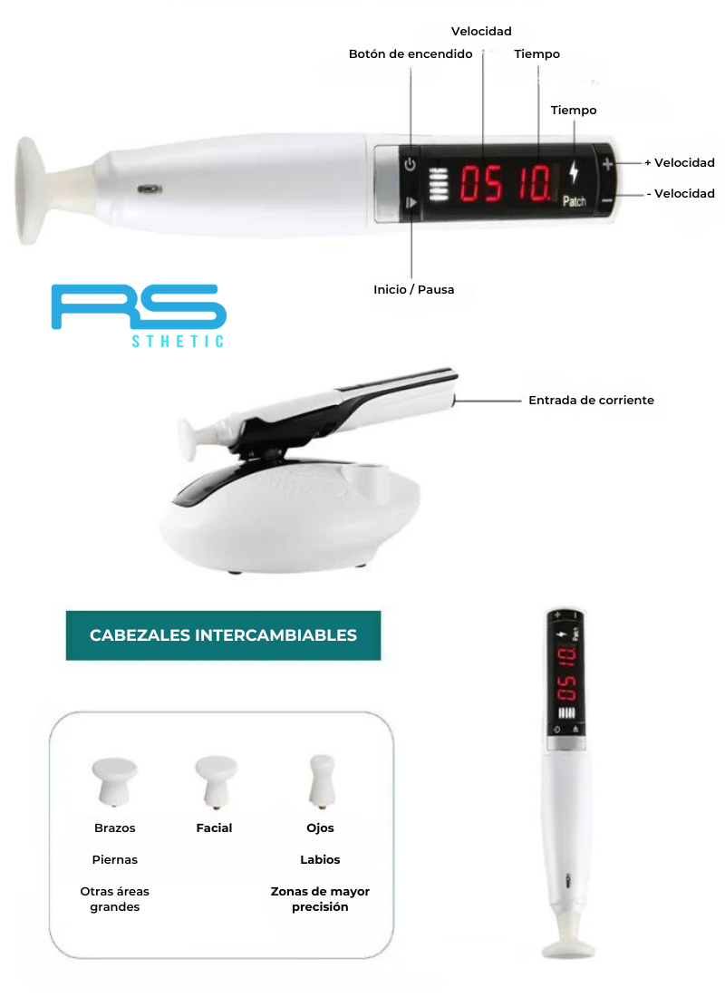 Plasma Pen + Ozonoterapia RSC A4P: detalle del equipo (detalle 17)