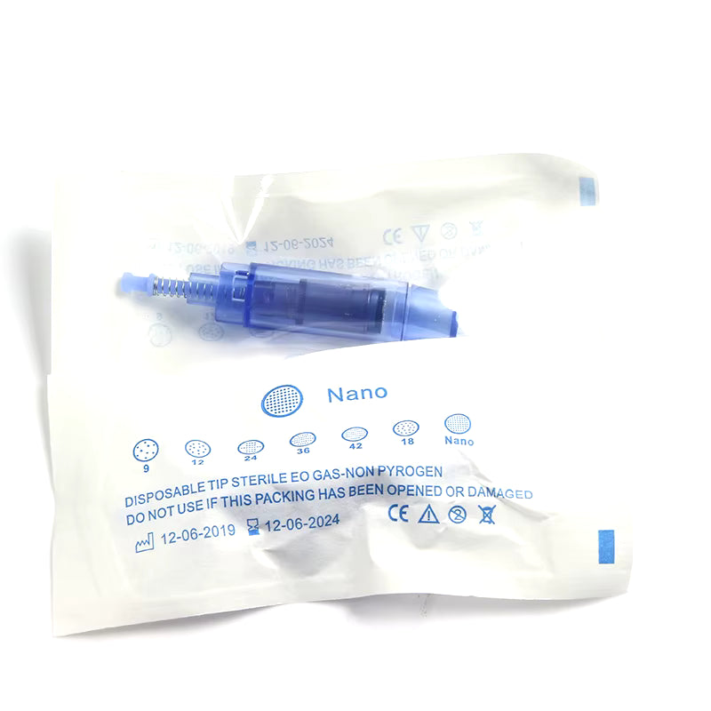 Recambio de puntas para Newer Derma: accesorios ilustrados; confirmar variante, compatibilidad y contenido del recambio (detalle 6)