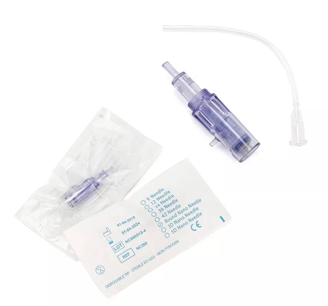 Recambio de puntas para Newer Derma: accesorios ilustrados; confirmar variante, compatibilidad y contenido del recambio (detalle 8)
