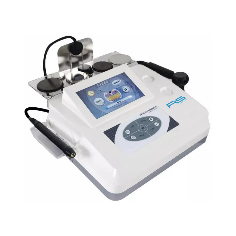 Diatermia Capacitiva y Resistiva RS RF15: vista lateral derecha