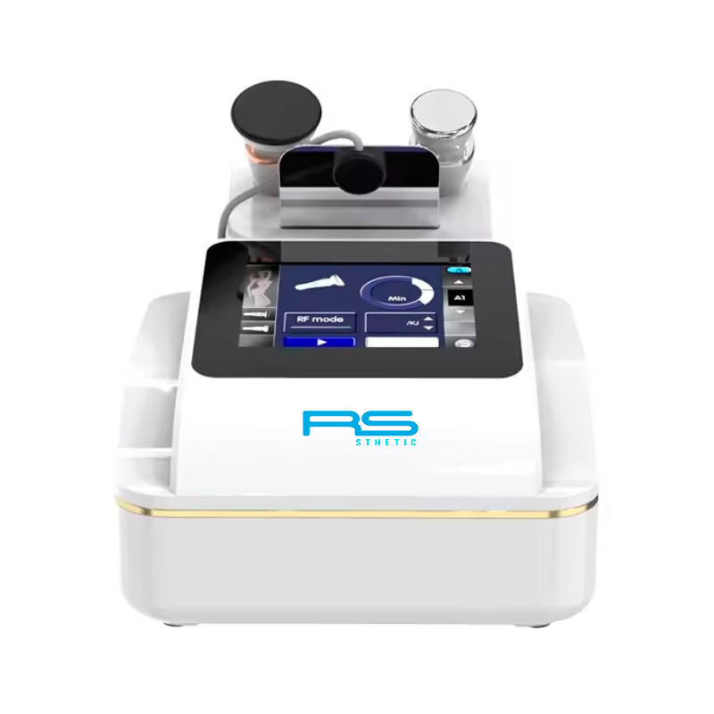 Diatermia Capacitiva y Resistiva RS RF19: vista frontal