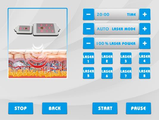 Multifunción III RF RS Slim Pro S58: pantalla orientativos de la interfaz, no pauta de ejemplo de aplicación (detalle 16)