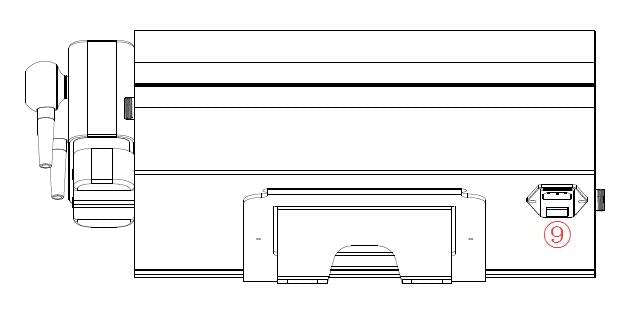 Diatermia Duoflex RS S60B: detalle del equipo (detalle 10)